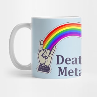 Death Metal Rainbow - Plain Mug